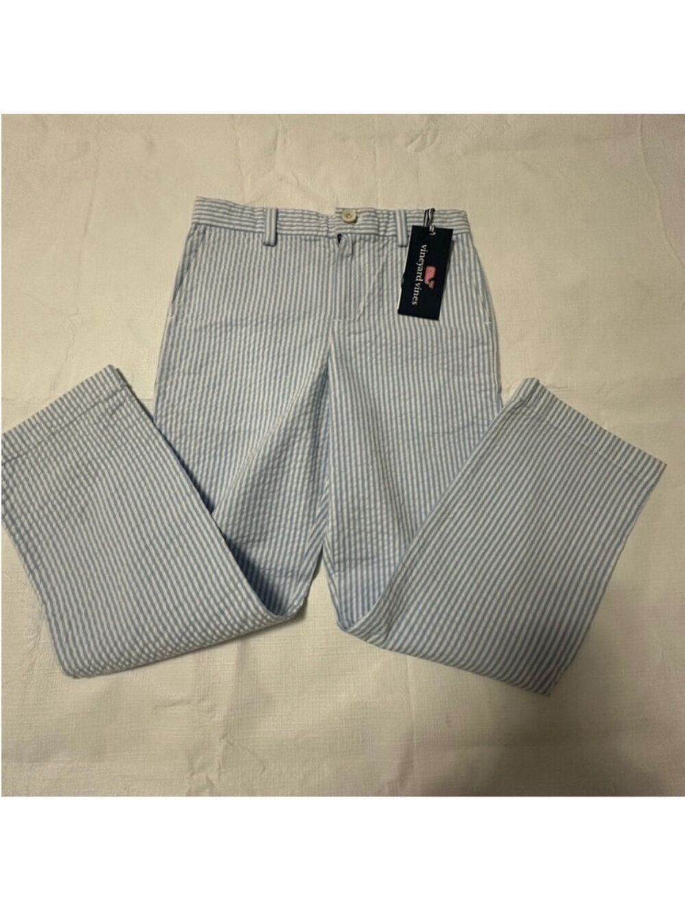 Boys Striped Pants - Blue